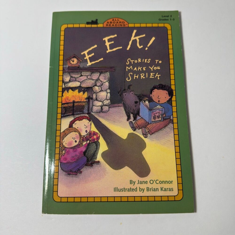 Eek Stories To Make You Shriek Jane O'Connor Paperback Vintage 1992 Level 2
